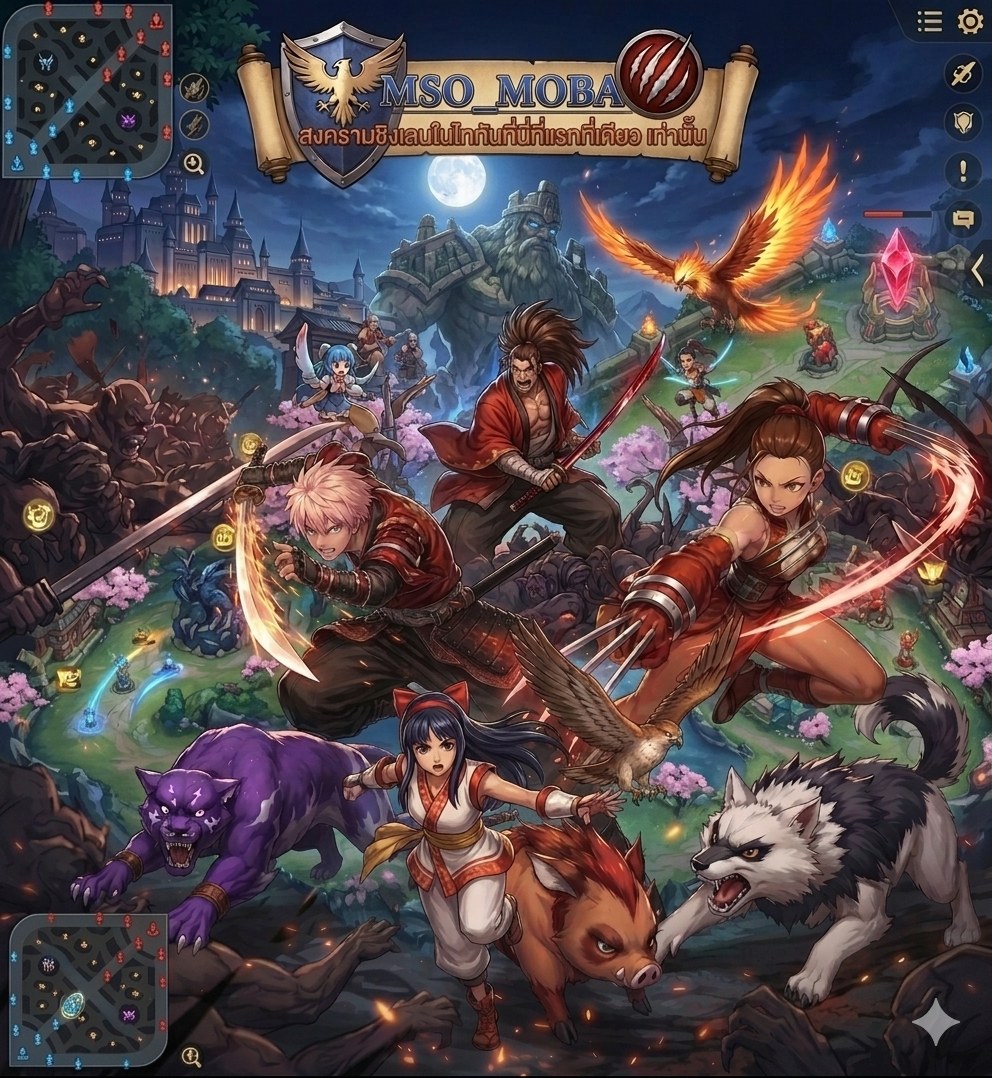 โหมด MOBA ชิงเลน